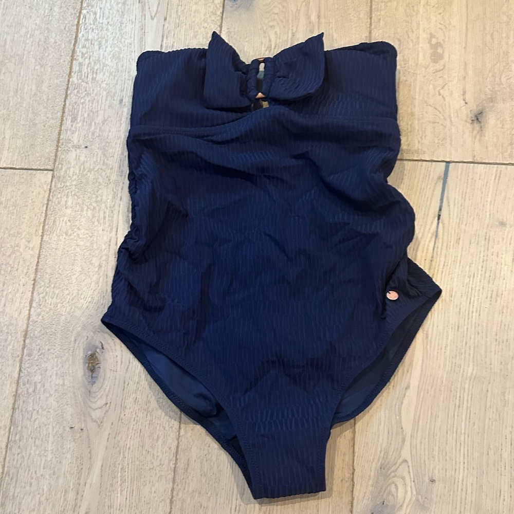 Cache Coer Maternity bow front swimsuit